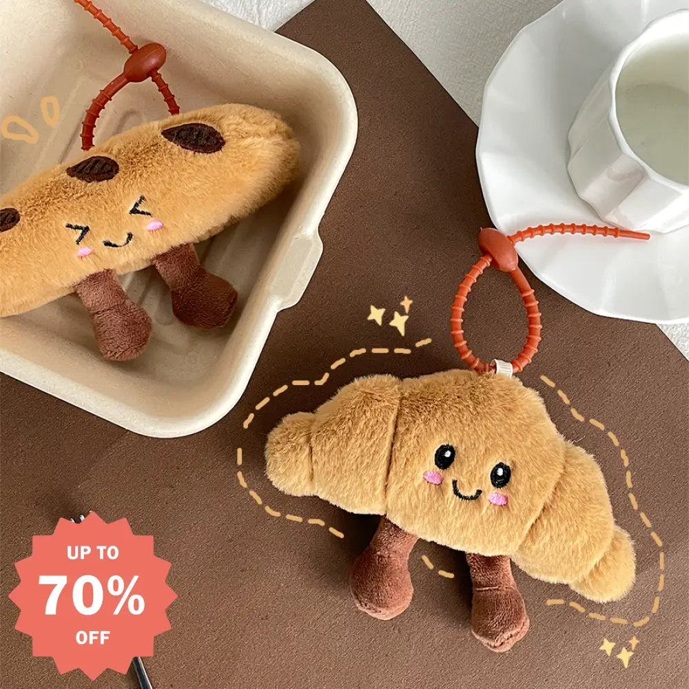 キャラクター パン バトン クロワッサン マスコット バッグ