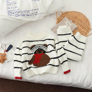 男の子 フリース ルームウェア 保温 加厚 子供 秋冬 女の子 ベビー キャラクター フリース 2点セット パジャマ ID2924