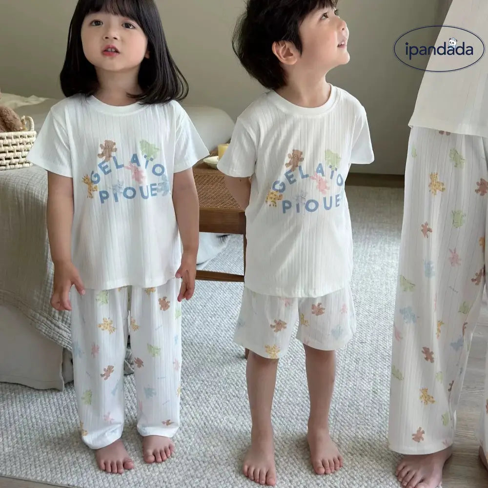 ID772 親子パジャマ キッズ 半袖 男の子 女の子 上下セット 子供パジャマ 半袖パジャマ 子供 子ども こども 子供服 ベビー ベビー&キッズ>キッズ