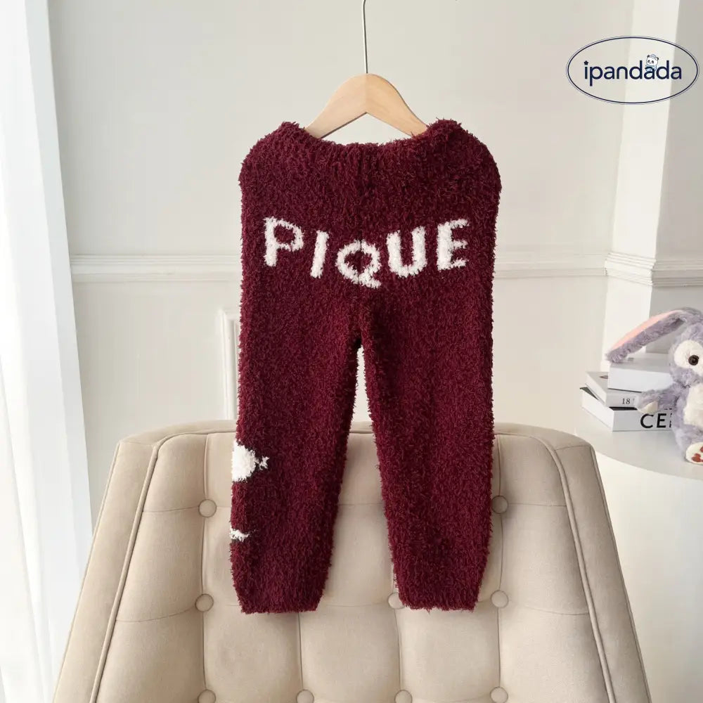 スヌーピー 秋冬 新作 親子 かわいい 犬 子供 ふわふわ ホームウェア パジャマ セットアップ 暖かい 柔らかい 保温 快適 おしゃれ ルームウェア 自宅用 リラックス ID2930