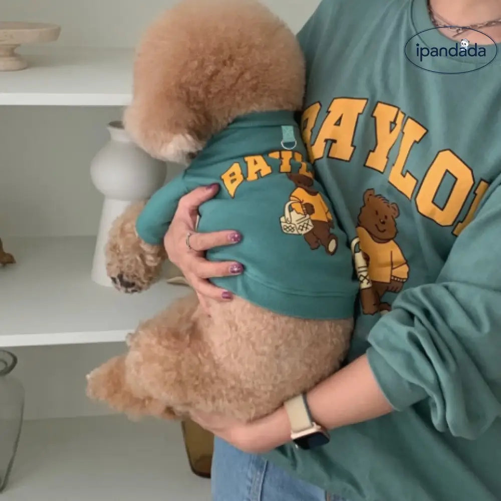 ID393【XS-6XL】犬服 ペット親子 中小型犬大型犬対応 ペット親子お揃い ペット用品 パーカー 長袖 犬服親子 ドッグウェア お出かけに ワンチャン服 ご主人様用 親子服 秋冬服 ペット服 犬服親子 パーカー ペット用品>ウェア
