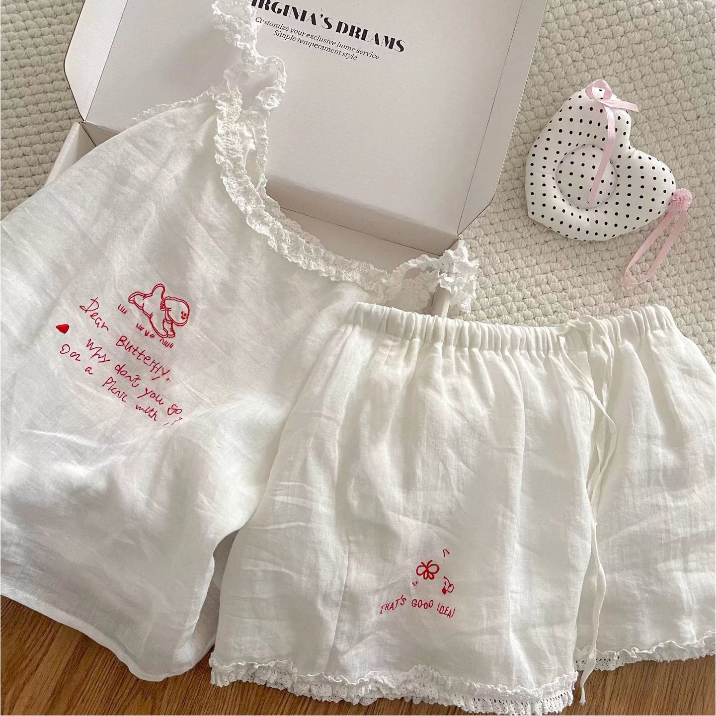 レディース パジャマ 夏 ブラパッド付き キャミソール ショートパンツ セット かわいい ルームウェア 部屋着 柔らかい 快適 ゆったり ID4719