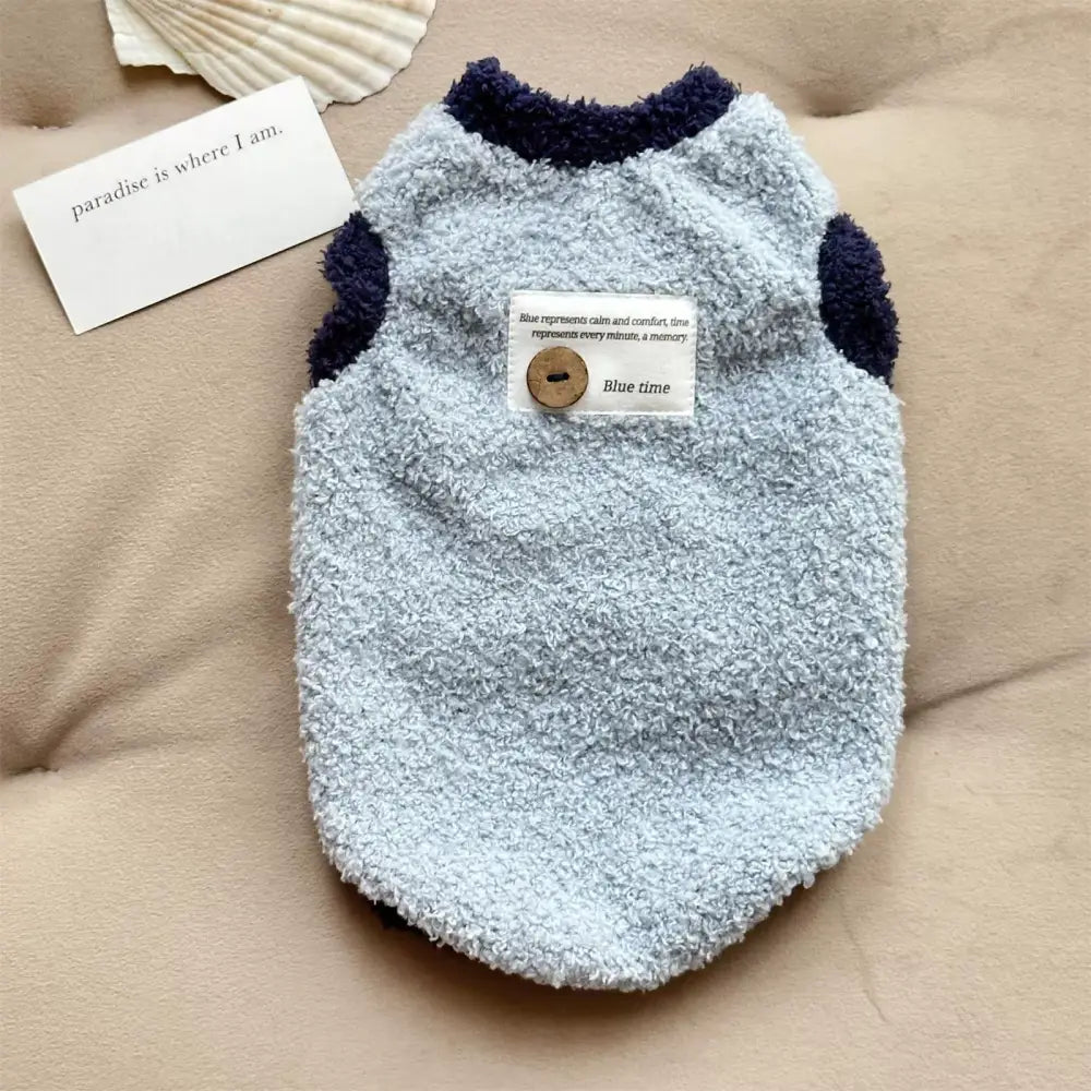 ID485 【2度目の再入荷！売れてます！】XS~4XL犬 犬服 春 犬の服 シニア 老犬 着せやすい 小型犬 大型犬 犬用 かわいい おしゃれ ペット服 ブルー / XS ペット用品＞ウェア