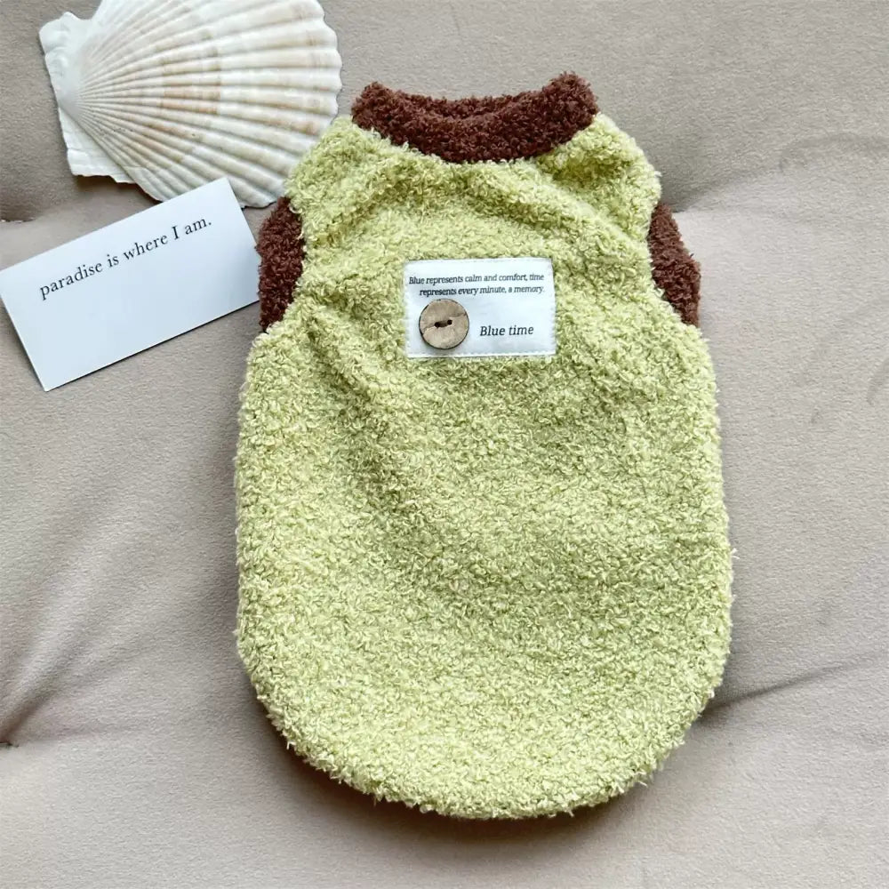 ID485 【2度目の再入荷！売れてます！】XS~4XL犬 犬服 春 犬の服 シニア 老犬 着せやすい 小型犬 大型犬 犬用 かわいい おしゃれ ペット服 グリーン / XS ペット用品＞ウェア