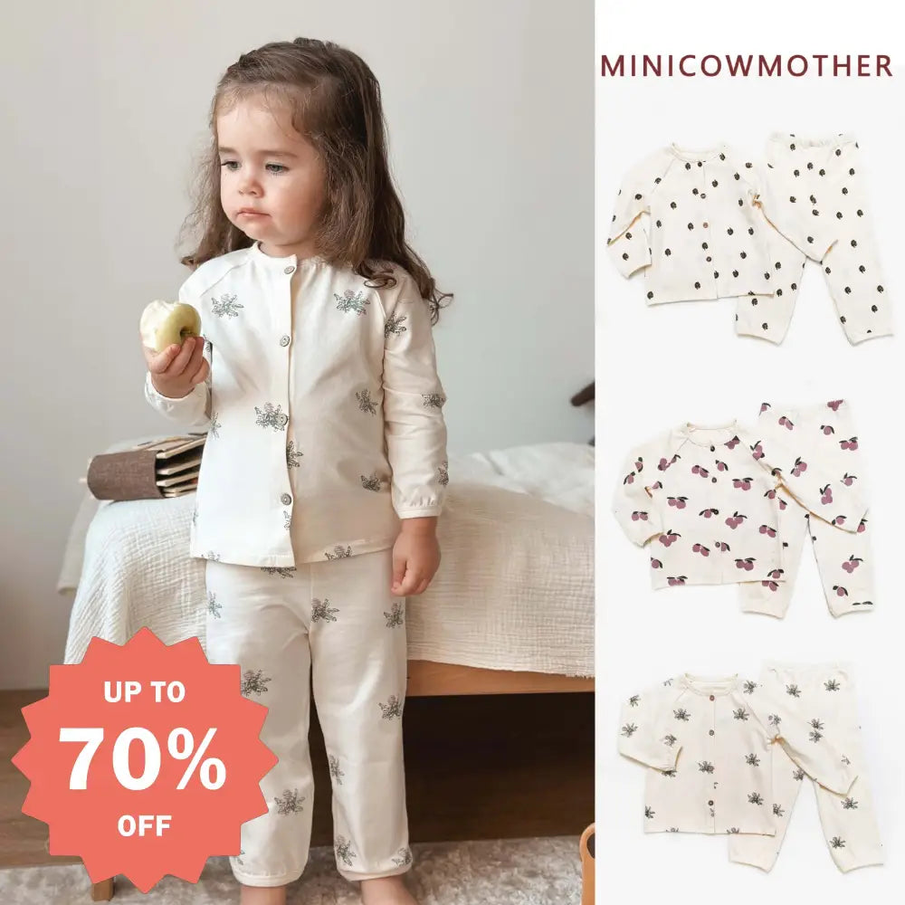 3色展開 花柄 女の子 パジャマ 前開きカーディガン あかちゃん 子ども 寝巻き 前開き 着替え簡単 綿混 柔らか肌着 新生児 幼児 おうち時間 お昼寝カーデ 出産祝い 内祝い ギフト ID4228 ベビー＆キッズ＞ベビー