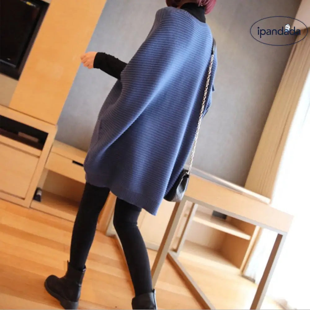 3色展開 ニットベスト レディース ワンピース ロングベスト ニット ベスト 秋 冬 カジュアル 大人 ノースリーブ きれいめ シンプル 無地 おしゃれ かわいい ベーシック 大きいサイズ 重ね着 体型カバー 緑 ブルー ブラック 黒