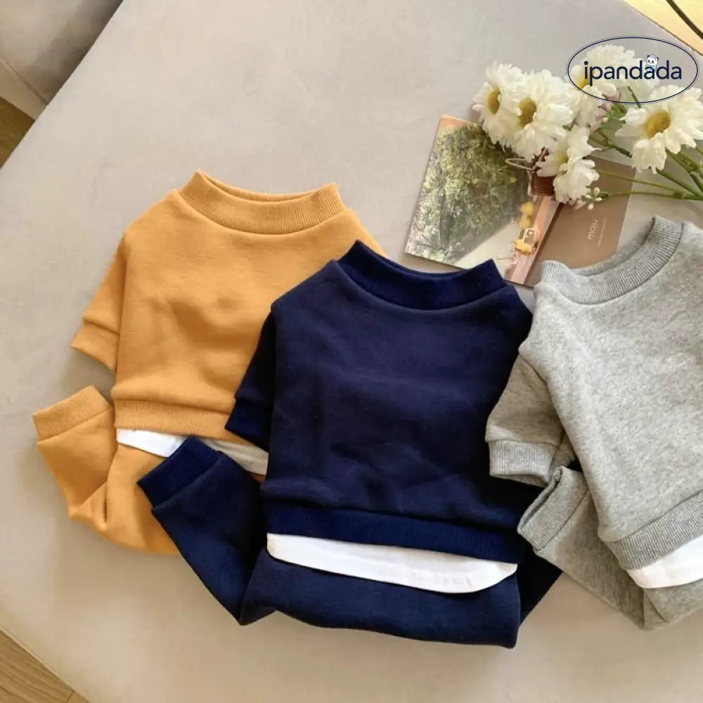 3色展開 犬服 ドッグウエア つなぎ カバーオール 裏起毛 暖かい シンプル 犬の服 ペット服 抜け毛防止 可愛い オシャレ ユニセックス インスタ映え お散歩 小型犬 中型犬 ペット用品＞ウェア
