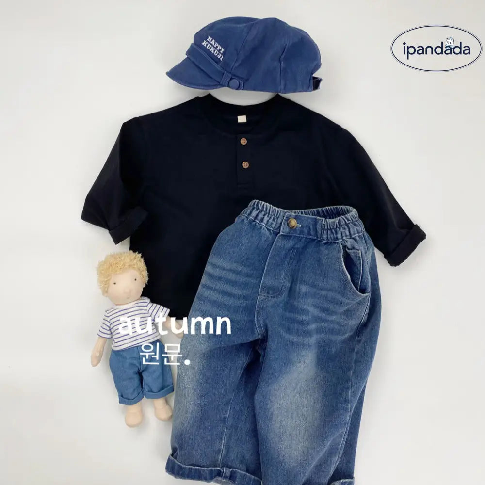 3色展開 シンプル デイリー Tシャツ キッズ 新作 男の子 女の子 長袖ポロシャツ 綿100% 柔肌タッチ 韓国風 肌着 ベビー・キッズ ID3986 ベビー＆キッズ＞キッズ