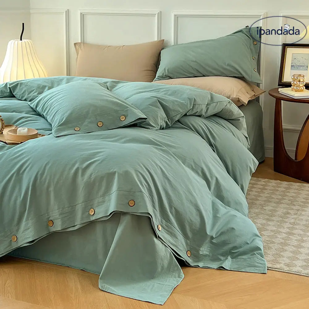 4点セット コットン シーツ 布団カバー 3点セット ベッド用品 ID3303