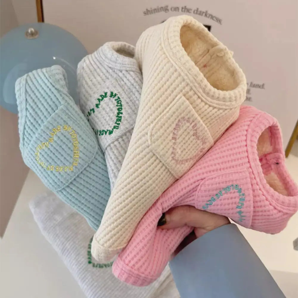 ID474 4色展開 可愛い犬 服 犬服 小中型犬の服 Tシャツ スウェット 春秋 抜け毛防止 ペット服 犬 服 猫服 犬用 ペット用品 ペット用品＞ウェア