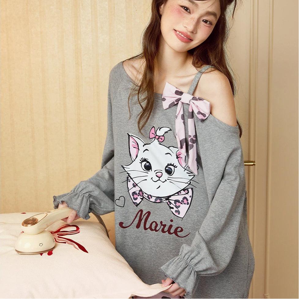 マイメロディルームウェア レディース リラックス 大人可愛い プレゼント パジャマ レディース 春秋 綿 長袖 ルームウェア ID4319