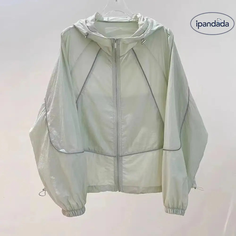 ID1349  5色展開 レディース UVカットジャケット 夏 超薄手 通気性抜群 ゆったりシルエット マルチシーン対応 エアコン対策 ウィンドブレーカー風 洗濯OK ポケット付き 新作 通販人気