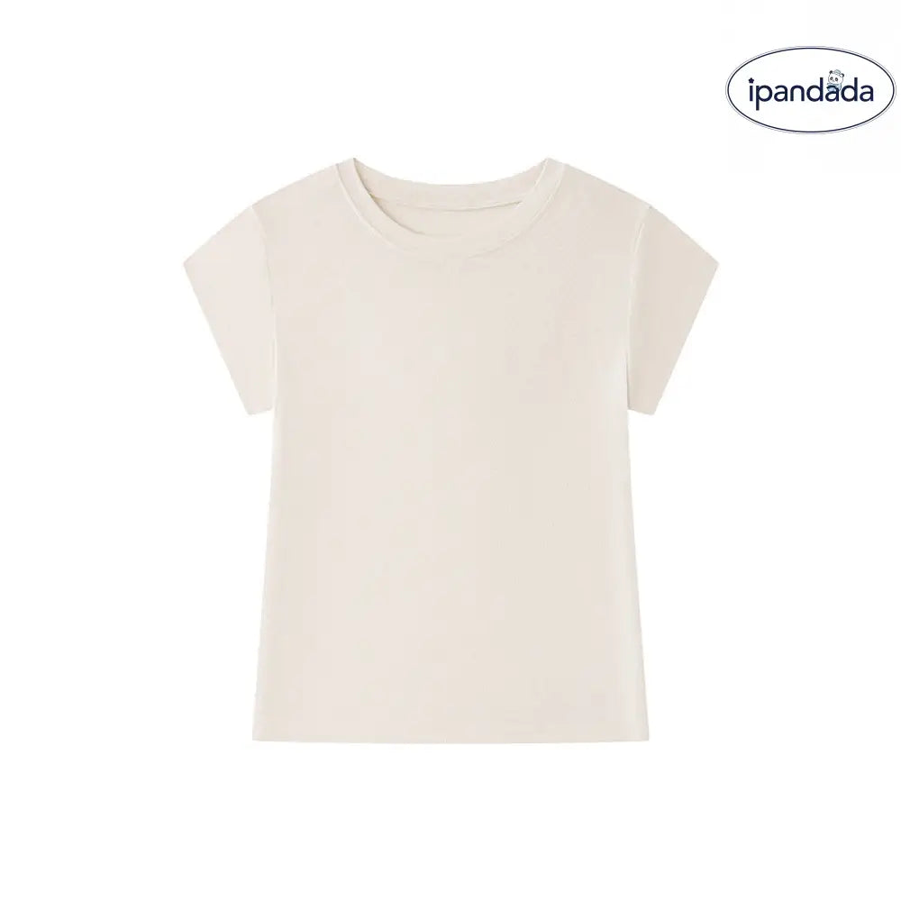 ID1158 6色展開 夏用 テンセルウール 半袖Tシャツ 丸首 シェイプアップ デザイン シームレススリーブ 無地 超快適 吸汗速乾 通気性抜群 軽量 涼感 カジュアル 上品 洗濯OK 薄手 肌触り最高 体型カバー シンプル 清潔感