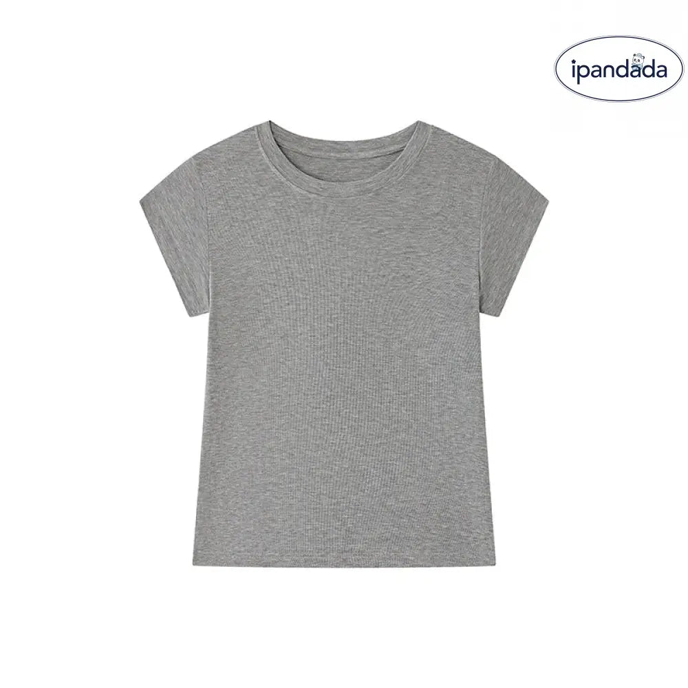 ID1158 6色展開 夏用 テンセルウール 半袖Tシャツ 丸首 シェイプアップ デザイン シームレススリーブ 無地 超快適 吸汗速乾 通気性抜群 軽量 涼感 カジュアル 上品 洗濯OK 薄手 肌触り最高 体型カバー シンプル 清潔感