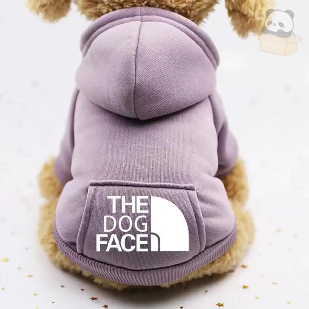 9色展開ドッグウェア 犬服 アディドッグ thedogface ペット服 小型犬 パーカー お散歩 オーバーオール パープル / XS（対応体重0.65-1.2KG） ペット用品＞ウェア