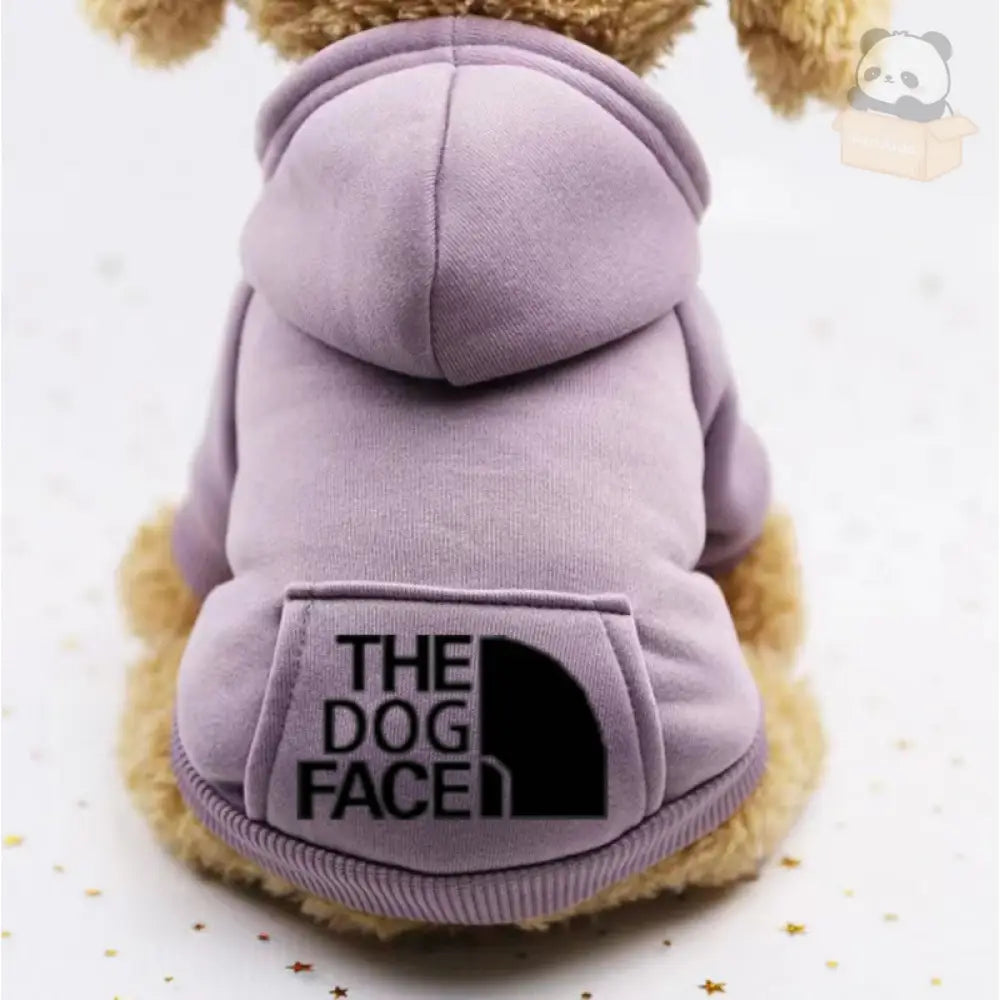 9色展開ドッグウェア 犬服 アディドッグ thedogface ペット服 小型犬 パーカー お散歩 オーバーオール パープル2 / XS（対応体重0.65-1.2KG） ペット用品＞ウェア