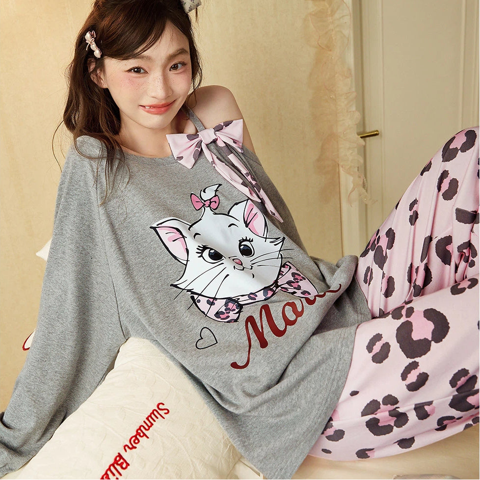 マイメロディルームウェア レディース リラックス 大人可愛い プレゼント パジャマ レディース 春秋 綿 長袖 ルームウェア ID4319