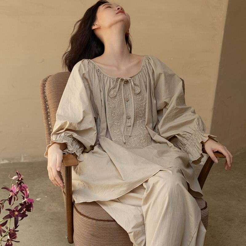 春秋 長袖 部屋着 寝間着 長ズボン プリンセス パジャマ レディース 新作 ゆったり 大きいサイズ ルームウェア 大人可愛い プレゼント ID4313