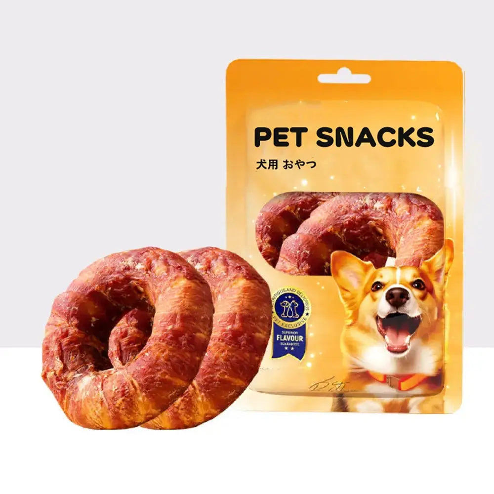 犬のドーナツ 消化しやすい 無塩 無香料 鶏肉 牛革 安全 · 安心 無添加 犬用 おやつ 歯磨きガム 牛皮 ドーナツ 小型犬 鴨肉 ジャーキー ペット用 噛みごたえ 骨型 子犬 しつけ ご褒美 無添加 消化に良い栄養補給 0食物誘引物質