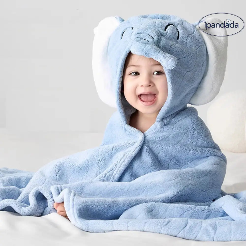 ベビー バスローブ フード付き 着られる タオル 新生児 赤ちゃん 子供用 超柔らかい 吸水 速乾 保温 秋冬 お風呂 入浴後 ケープ 着替え 着衣 軽量 収納 便利 水遊び おうち時間   おすすめ 人気 おしゃれ かわいい キュート 動物 キャラクター デザイン  ID1853