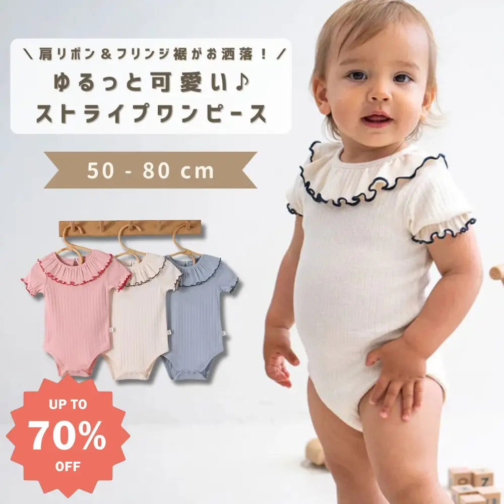 ID1742 ベビー服 ロンパース 半袖 丸襟 男の子 女の子 ベビー春 夏 秋 春服 夏服 秋服 ボンネット カバーオール 子ども 子供 新生児 赤ちゃん  おしゃれ かわいい 出産祝い 韓国 韓国ベビー服 綿 コットン 綿100% 50 60 70 80