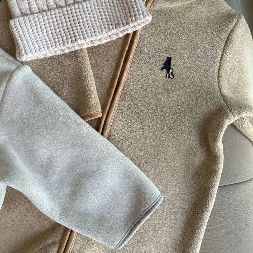 ベビー ロンパース 裏起毛 フリース 秋冬 あったか 前開き 新生児 赤ちゃん 冬用 プレゼント クリスマスプレゼント クリスマスギフト 人気 ギフト ID3610