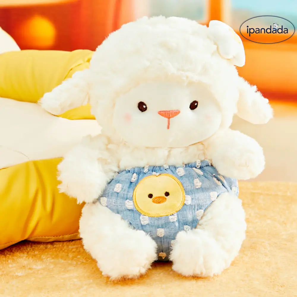 ID1462 ベッツィ羊さん ぬいぐるみ 誕生日プレゼント 女の子 抱き寝用 安心感 毛足ふわふわ アレルギー対策  癒しグッズ