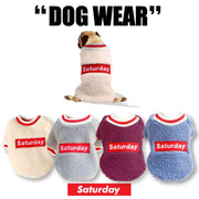 ボア起毛トレーナー 犬 服 ペットウエア 防寒 あったか ボックスロゴドックウエア パロディ 散歩 秋 冬 小型犬 ボア 犬 秋服 冬服 犬服 ワンちゃん服 かわいい 可愛い 室内犬 室外 犬の服 あったかい XS S M L XL ID2548