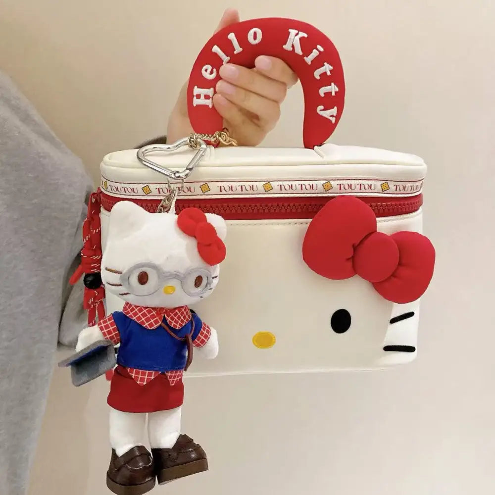 ブラック リボン 化粧ポーチ 新作 かわいい 手提げ 小物入れ おしゃれ サブバッグ 収納 デイリー ID4201