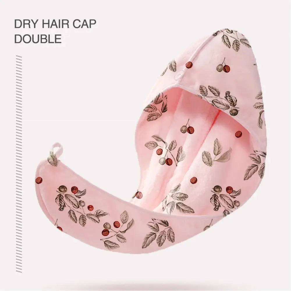 超吸水 速乾 ヘアドライキャップ レディース 新作 秋冬 可愛い ヘアタオル バスキャップ 厚手 ヘアキャップ 髪の保護 ID2051 ピンク インテリア雑貨>ファッション雑貨