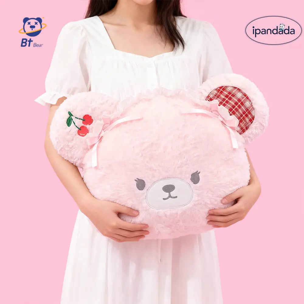 チェリーベア 抱き枕 ぬいぐるみ 可愛い クッション お昼寝枕 ギフト 子供用 かわいい ID3357
