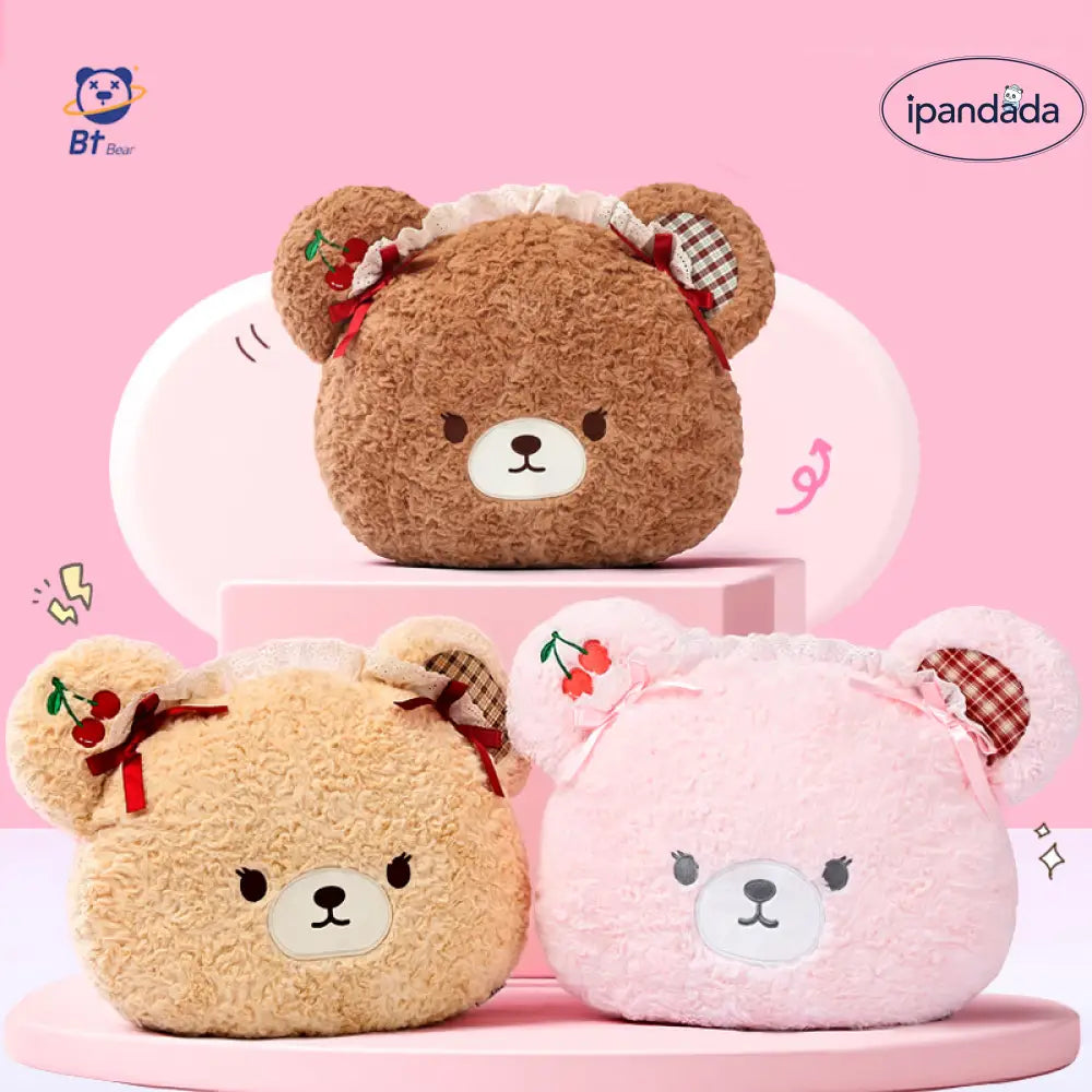 チェリーベア 抱き枕 ぬいぐるみ 可愛い クッション お昼寝枕 ギフト 子供用 かわいい ID3357