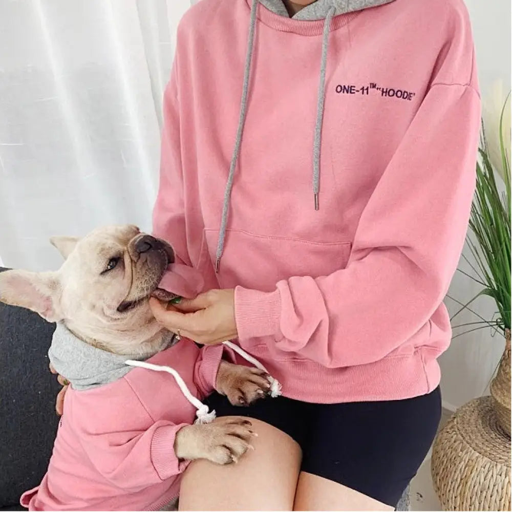 春秋 ペット 親子コーデ ボス猫 テディ ベア ペット服 2足タイプ 犬 猫 ビション フリーゼ 服 犬 クリスマスプレゼント ID3172 ピンク / S ペット用品＞親子服