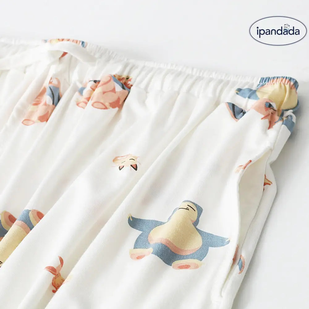 ID1507 春 夏 可愛い 日本風 モダール パジャマセット レディース 半袖 ショートパンツ ロングパンツ ゆったり ルームウェア 2点セット