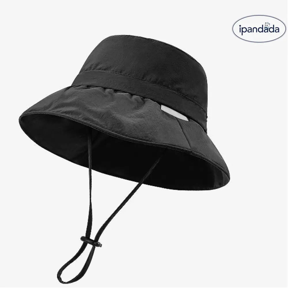 ID1438 春夏用 紫外線防止 日よけ帽子 男女兼用 フィッシングハット アウトドア 登山用 防水 通気性 大きなつば
