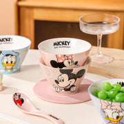 ディズニー ミッキーボウル グレーズド セラミック ボウル 可愛い 家庭用 カップル用 ID3620