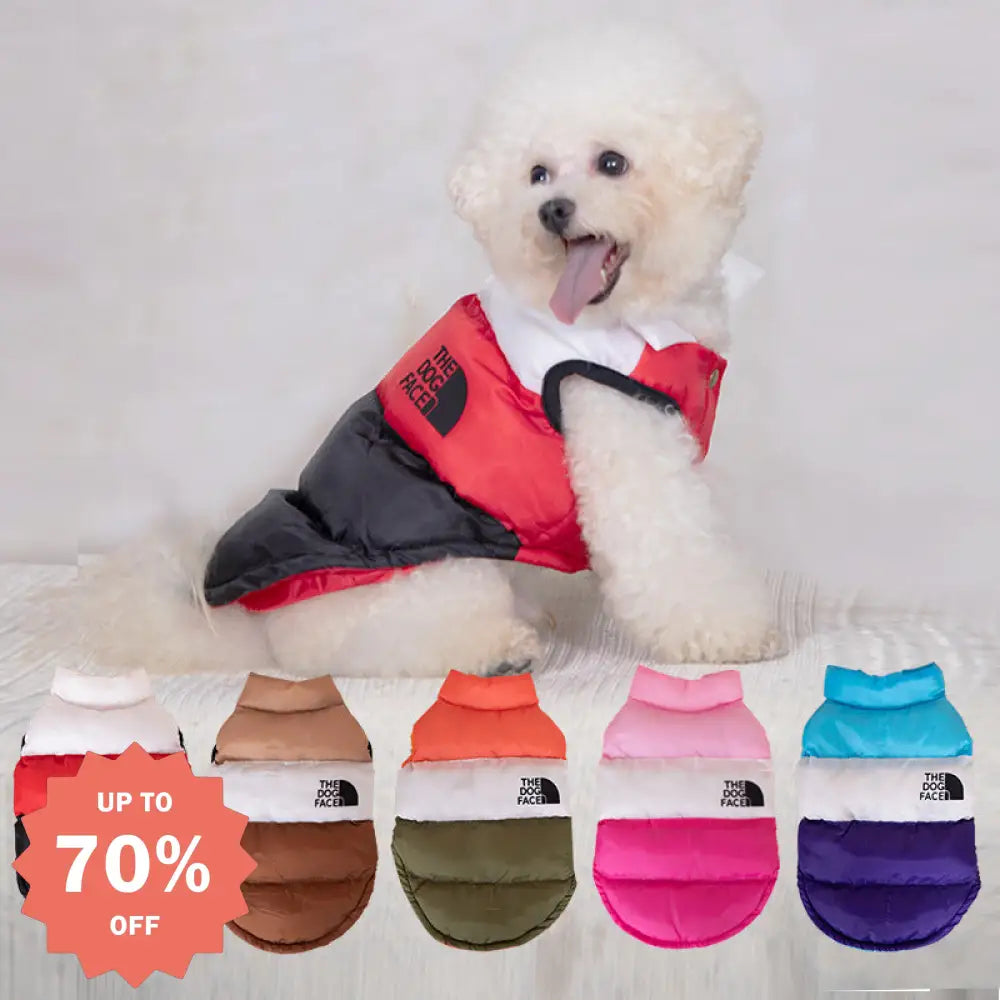 ドッグフェイス the dog face 新作 ペット服 秋冬 保温 スポーツ おしゃれ 犬服 チワワ トイプードル 中小型犬 防寒 暖かい 快適 撥水 外出用 動きやすい 軽量 トレンド ブランド フリース 室内用 散歩 ペットウェア 耐久性 洗える  ID2437