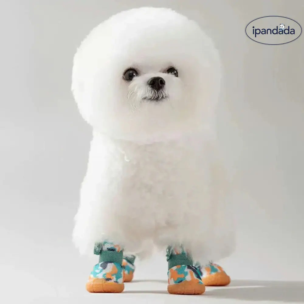 ID876 ドッグシューズ 夏 犬 靴 犬用靴 犬の靴 散歩 犬 くつ 犬用ブーツ ペット用品 犬 汚れ防止 防水 柔らかい ケガ防止 保護シューズ ペットグッズ 犬 滑り止め ペット用品 メッシュ 怪我 介護 靴 履かせやすい