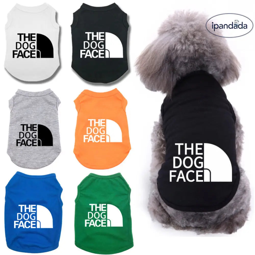 ID389 ドッグウェア THE DOGFACE 春 夏 秋 オールシーズンマナーウェア 抜け毛防止 薄手 暑さ対策 タンクトップ ノースリーブ スポーツ ドッグラン かわいい 涼しい ペットウェア 犬服 ペット用品＞ウェア