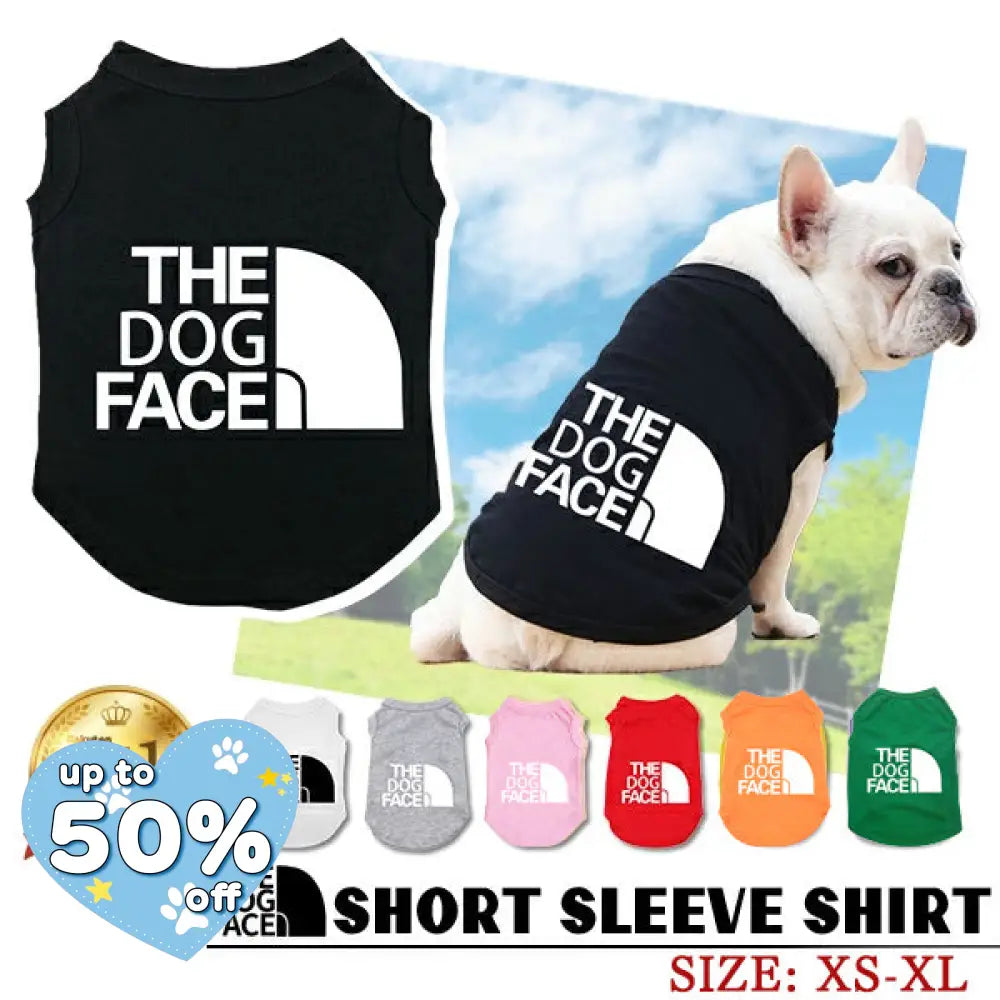 ID389 ドッグウェア THE DOGFACE 春 夏 秋 オールシーズンマナーウェア 抜け毛防止 薄手 暑さ対策 タンクトップ ノースリーブ スポーツ ドッグラン かわいい 涼しい ペットウェア 犬服 ペット用品＞ウェア