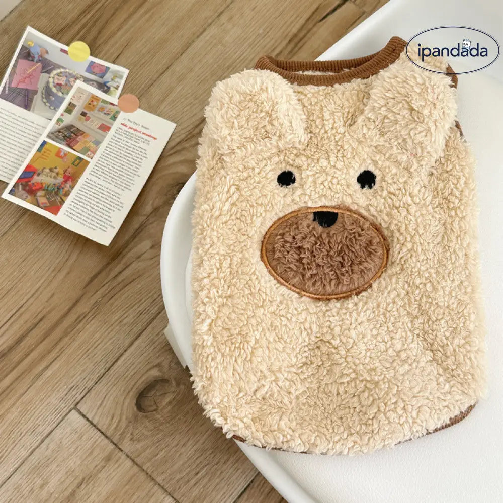 冬用 加フリース 保温 ペット 犬 かわいい 服 テディ ベア ビション プードル シャイナリー 服 ID2717