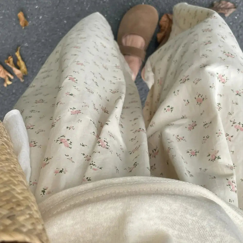 ID1447 ドット柄 バルーンパンツ レディース 夏用 薄手 ハイウエスト ワイドシルエット 足元をスッキリ見せる 小柄な方向け ゆったり 九分丈パンツ タイプ④ / S 外出着>ボトムス