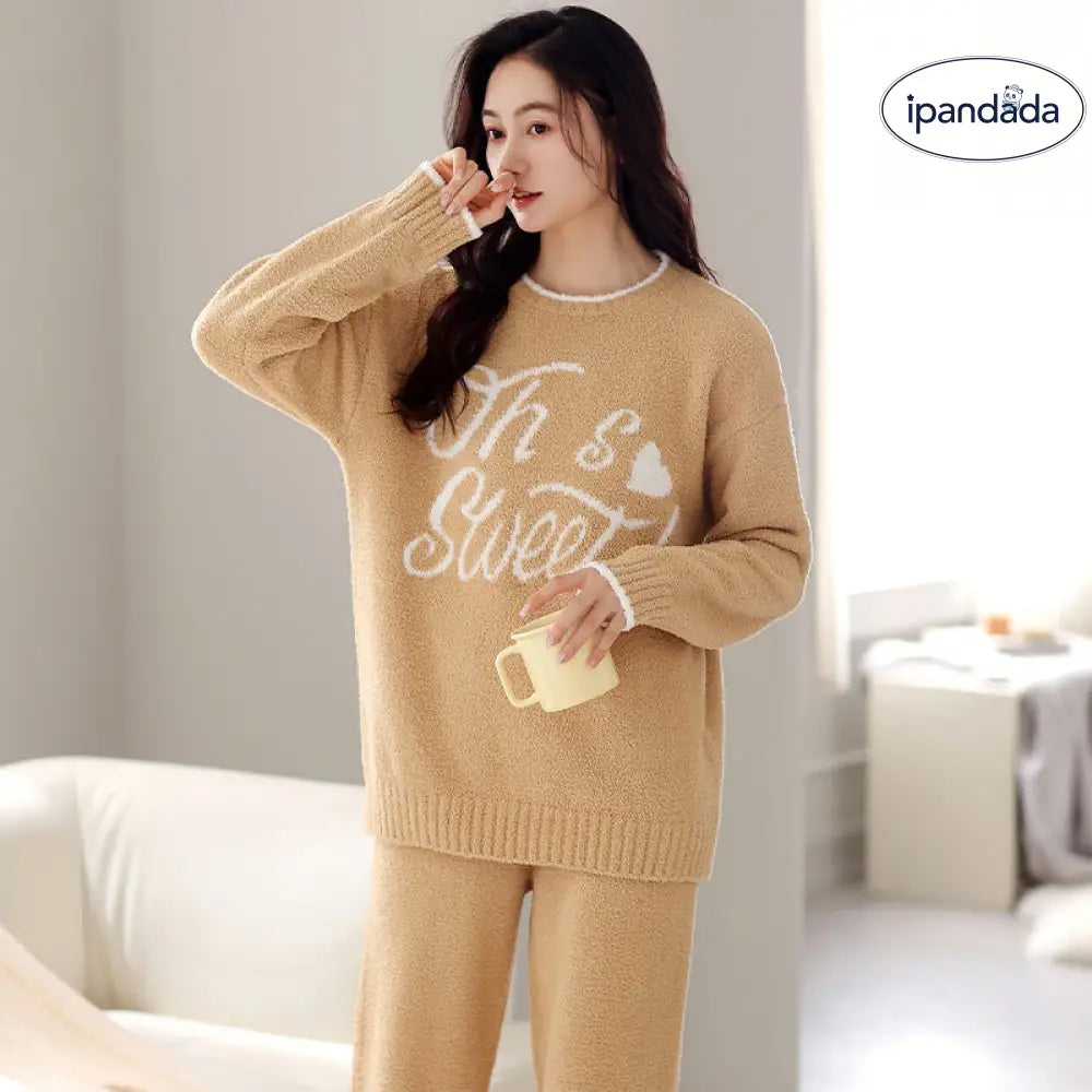 ファッション ソフト フワフワ フリース 女性 冬 新作 起毛 厚手 ストレッチ レディース 家庭用ウェア 秋冬用 ID3653