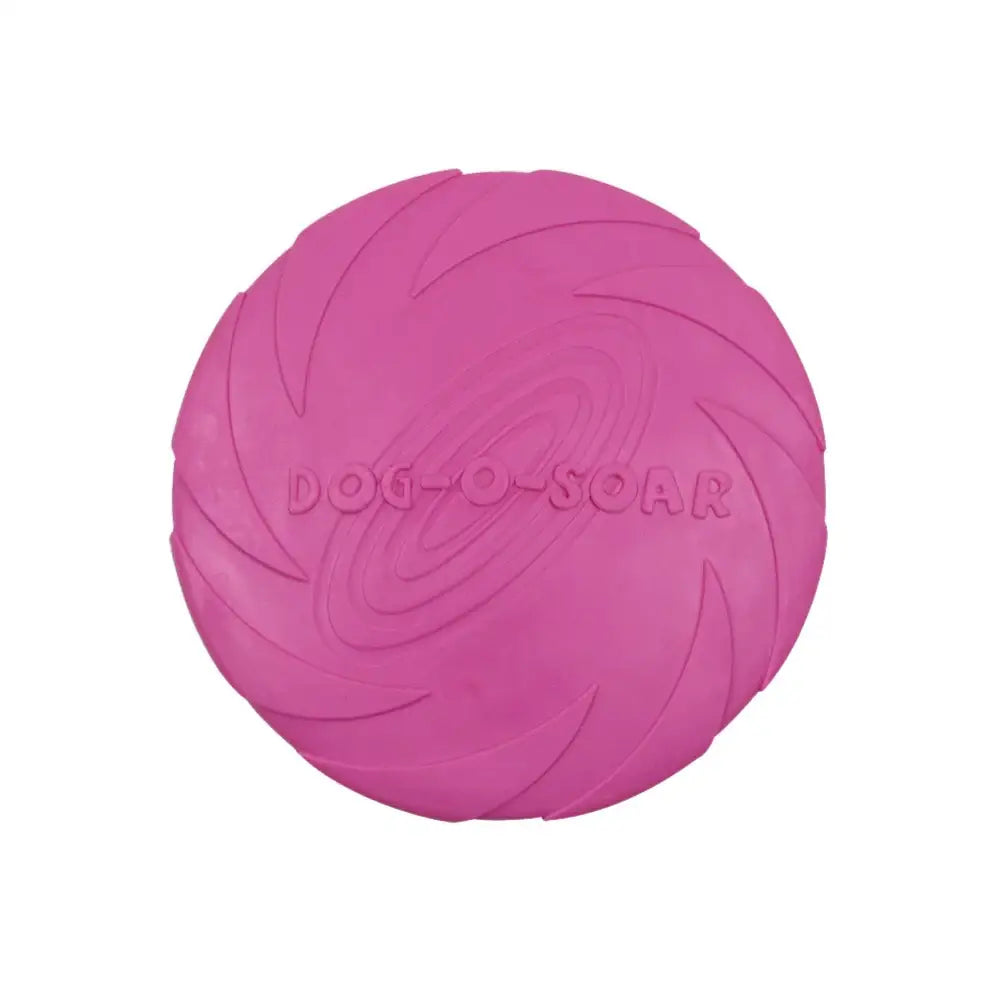 フライングディスク 犬 犬用 15cm 18cm ディスク おもちゃ 柔らか 運動 軽量 散歩 運動不足解消 ストレス発散 しつけ アウトドア ペット 投げる玩具 トレーニング ペット玩具 ペット用品 噛むおもちゃ ピンク / 15cm