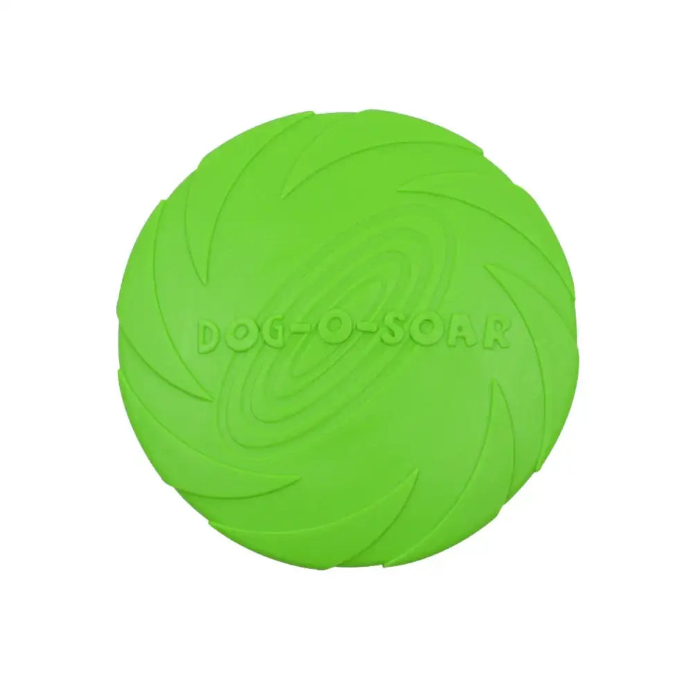 フライングディスク 犬 犬用 15cm 18cm ディスク おもちゃ 柔らか 運動 軽量 散歩 運動不足解消 ストレス発散 しつけ アウトドア ペット 投げる玩具 トレーニング ペット玩具 ペット用品 噛むおもちゃ グリーン / 15cm