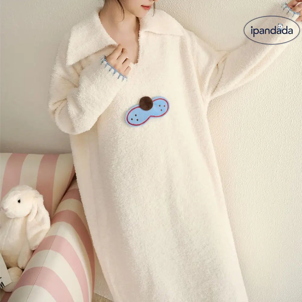 フリース パジャマ レディース 秋冬用 保温 サンゴフリース セット ソフト ルームウェア ナイトガウン パジャマセット ID3060