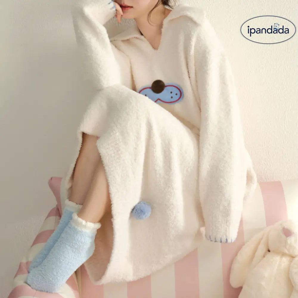 フリース パジャマ レディース 秋冬用 保温 サンゴフリース セット ソフト ルームウェア ナイトガウン パジャマセット ID3060