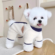 フリース ペット服 秋冬用 犬の服 ジップアップ 毛が抜けにくい テディ ベア ビション ID3000