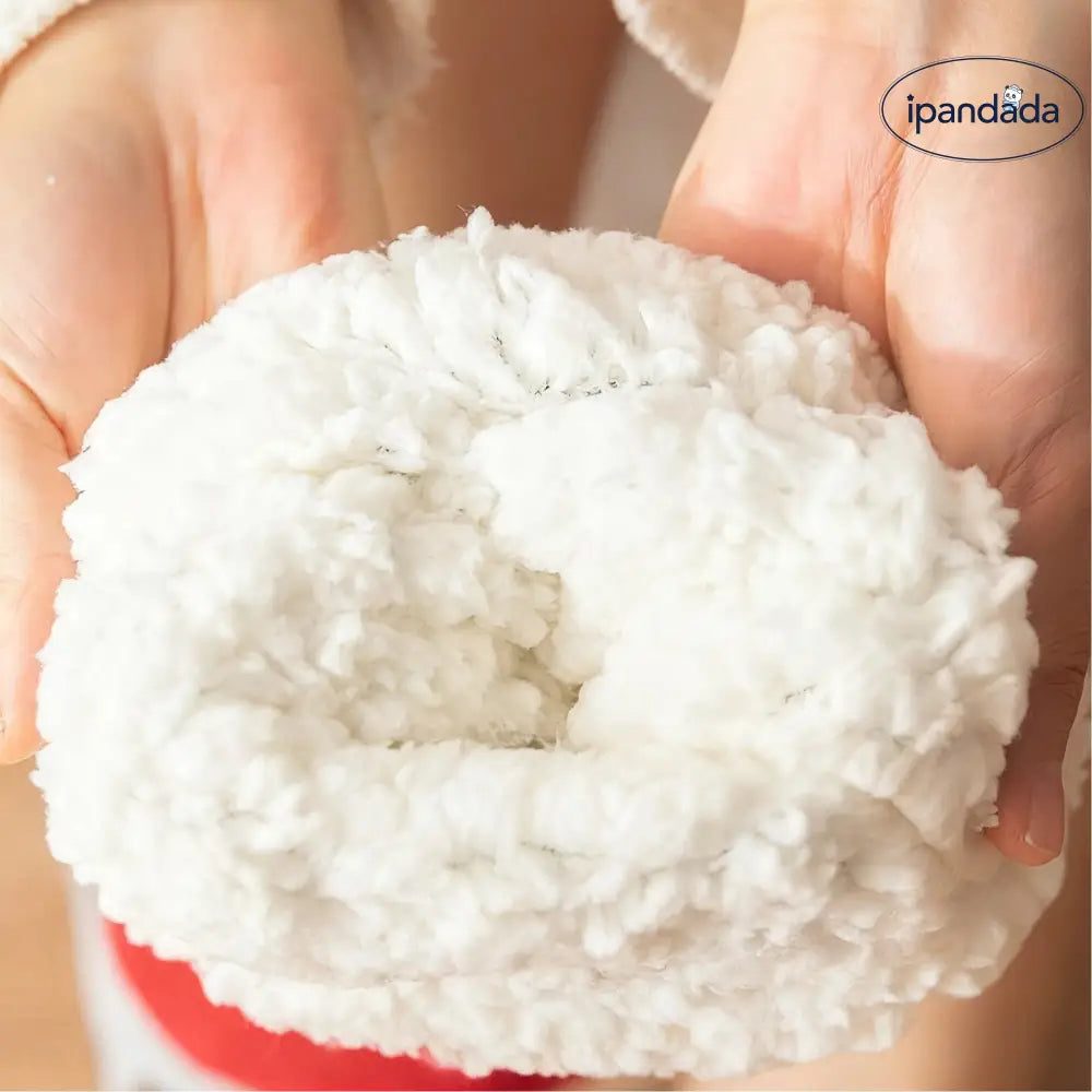 フロアソックス 秋冬 サンタ 靴下 レディース フリース 厚手 保温 ロング ムートン ルームソックス 滑り止め 大人 ギフト ID2961