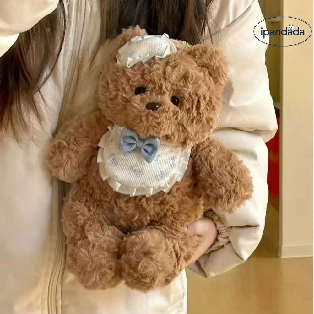 ふわふわ おやすみ くま ぬいぐるみ かわいい 柔らかい テディベア 毛布玩具 お誕生日プレゼント ID2850